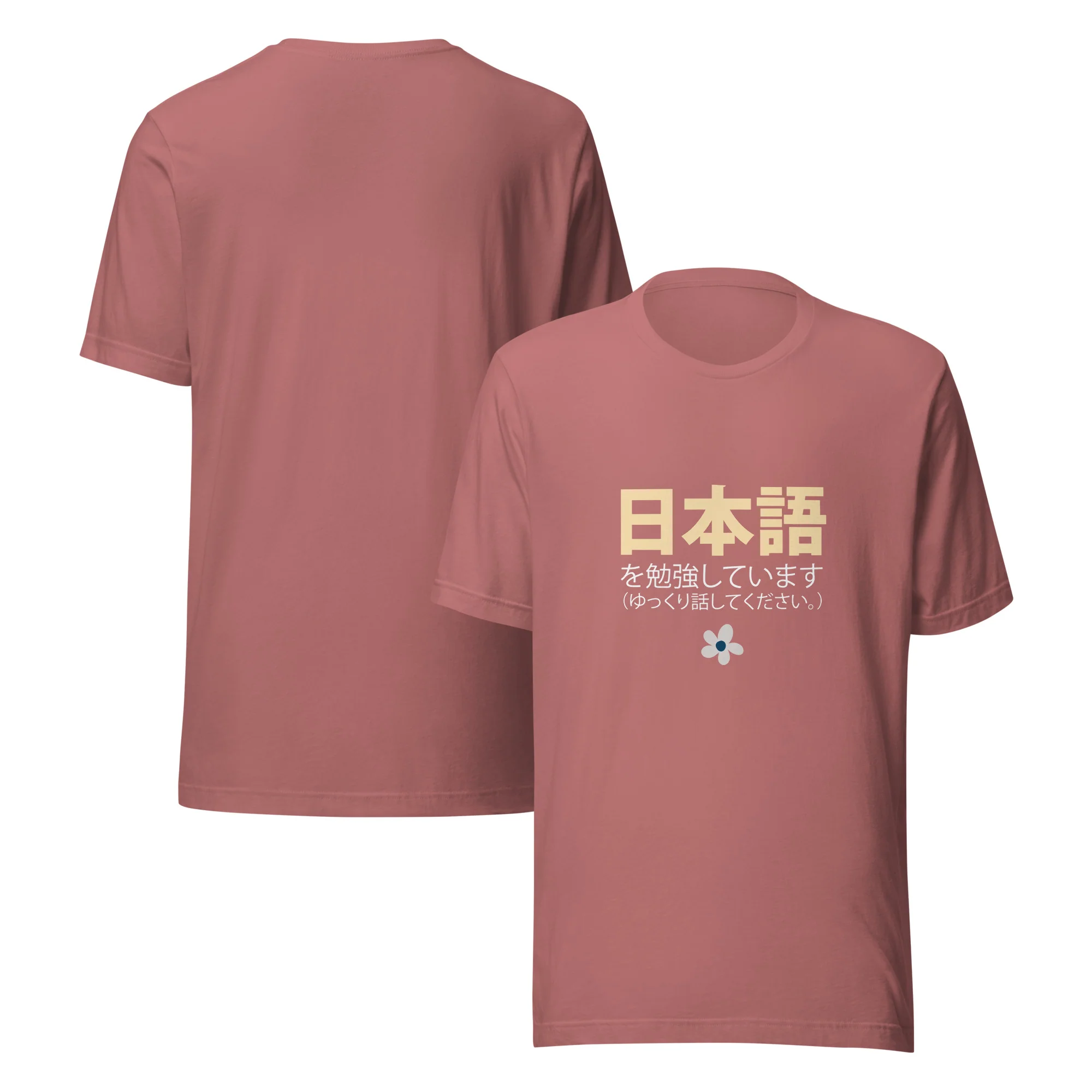 I'm Studying Japanese Please Speak Slowly Nihongo Shirt Short-Sleeve Unisex T-Shirt - Image 14